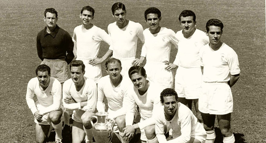 Real Madrid 1955-60: Only team to win five consecutive European Cups